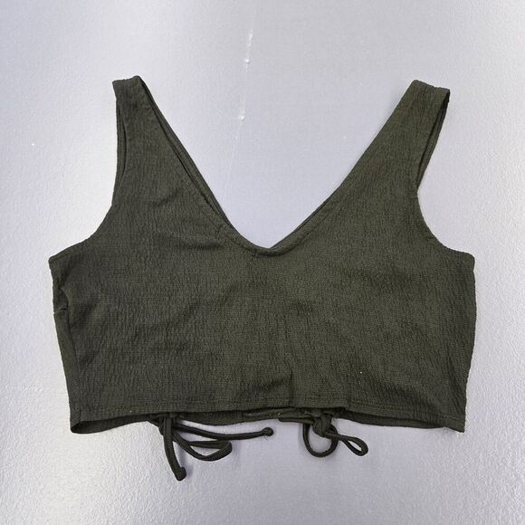 Jolie & Joy Women's Plus Size XL Black Crop Top/ Bralet (A27) - Picture 4 of 6